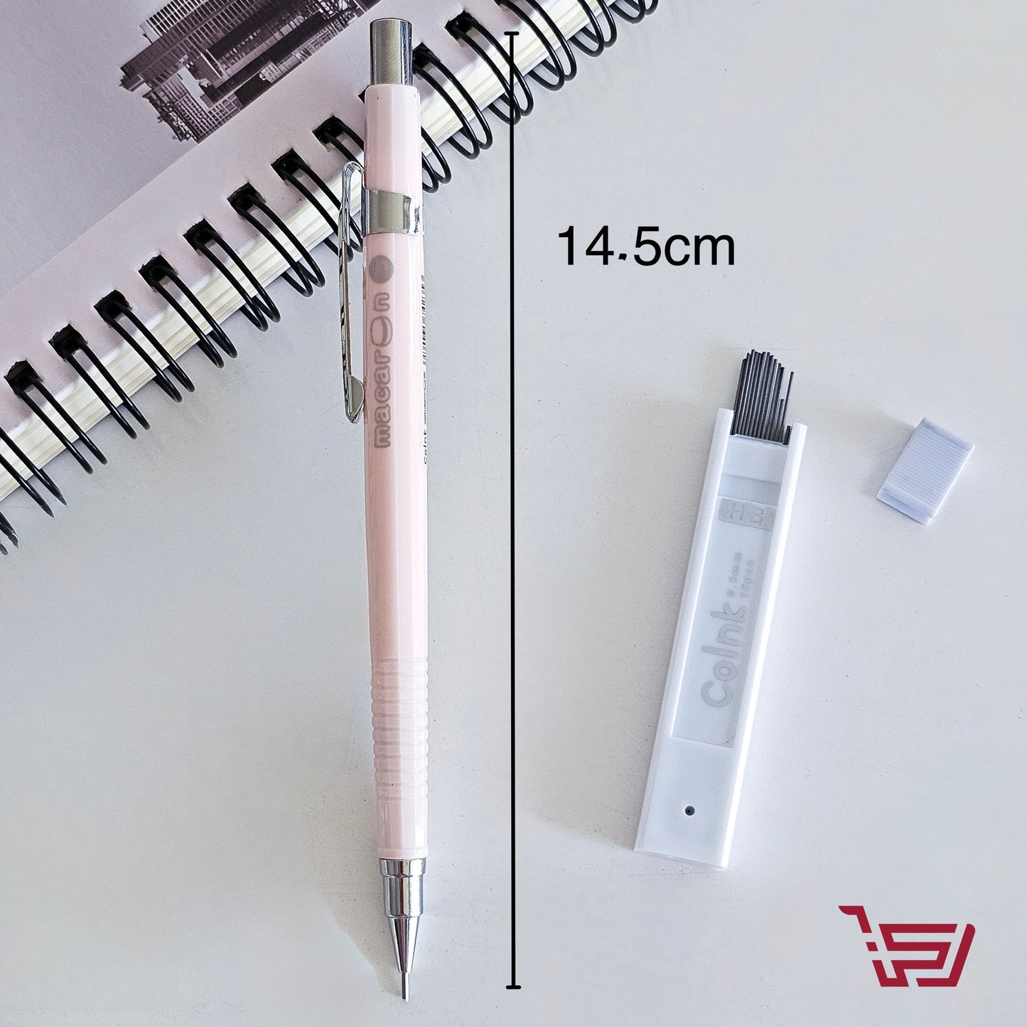 سيت قلم ميكانكي مع نبالات 0.5