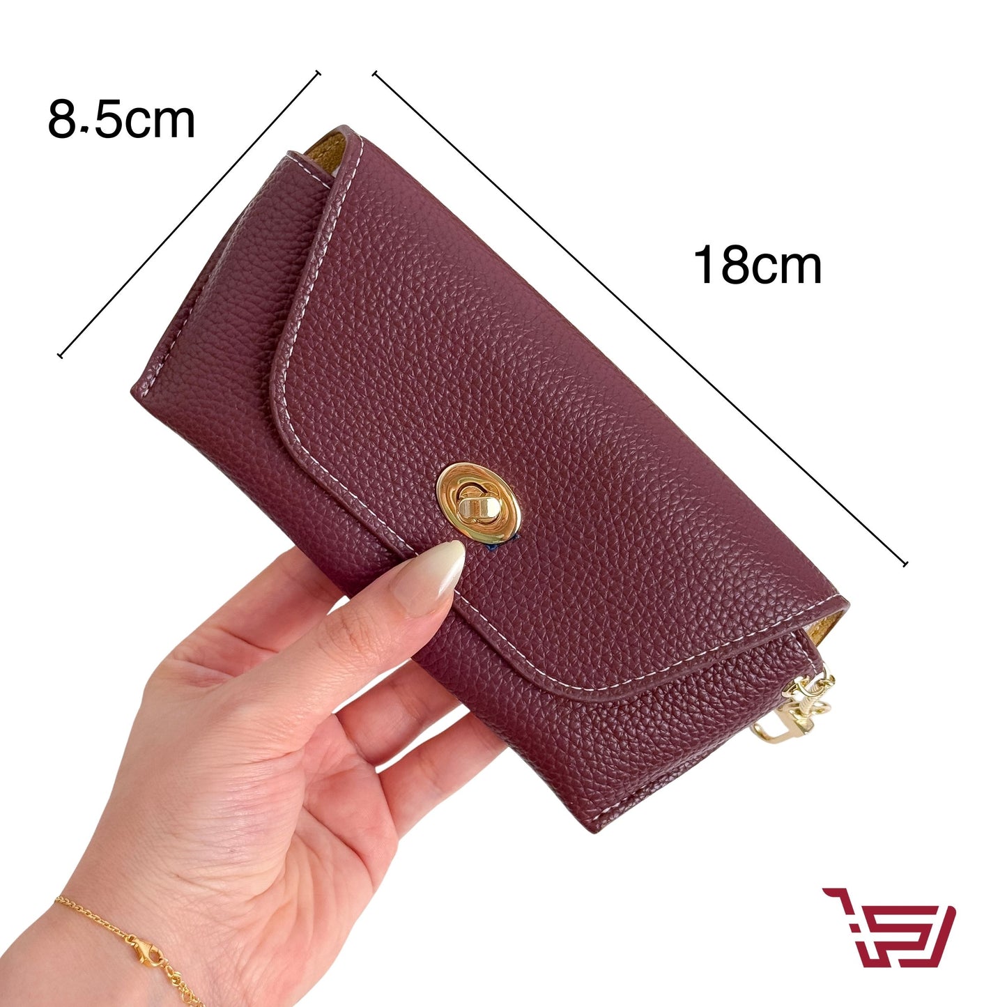 حافظة نظارات جلد