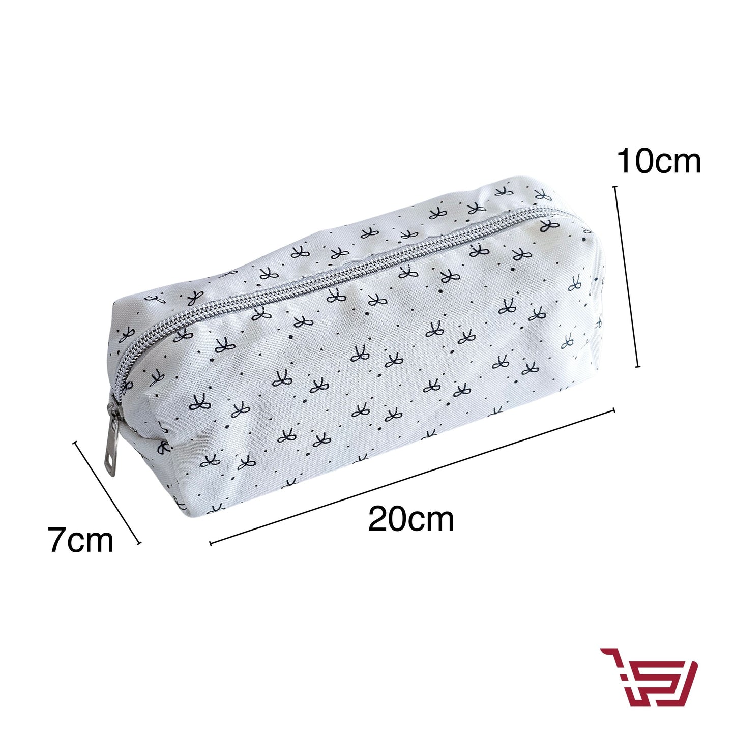 محفظة اقلام بطبعات الفيونكة