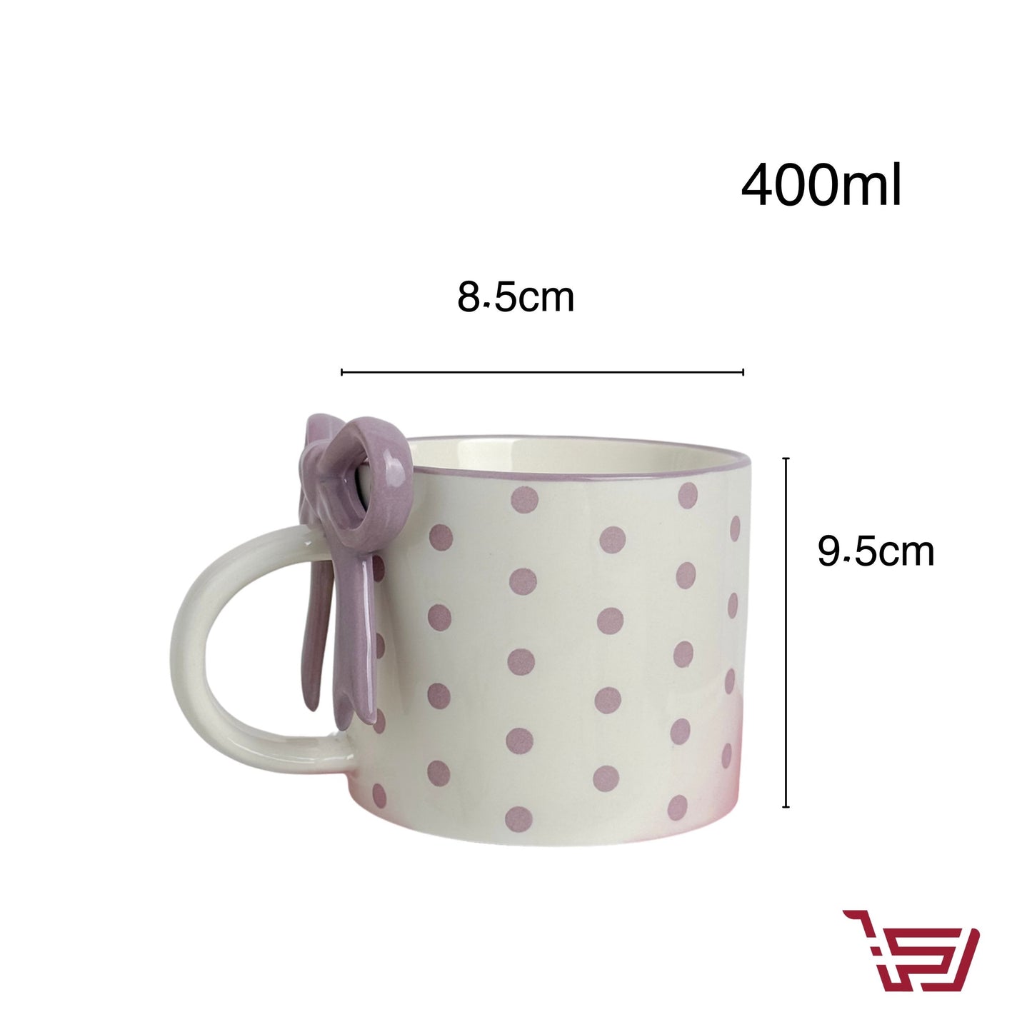 كوب سيراميك الفيونكة