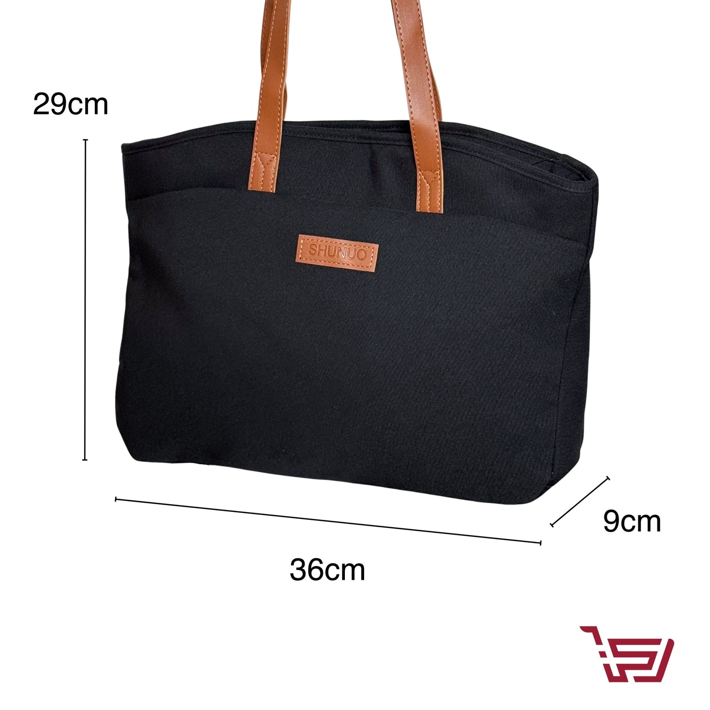 حقيبة لابتوب وايباد كبيرة مبطنة