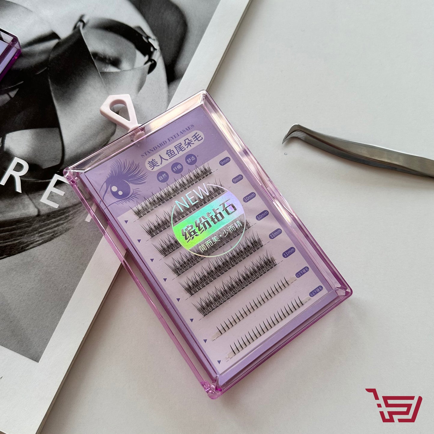 رموش صناعية طرفية