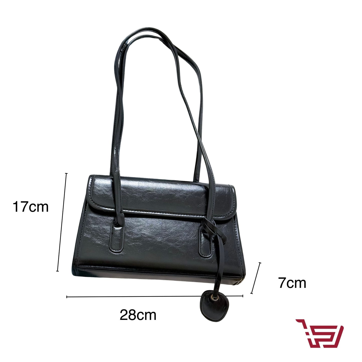 حقيبة كتف جلد