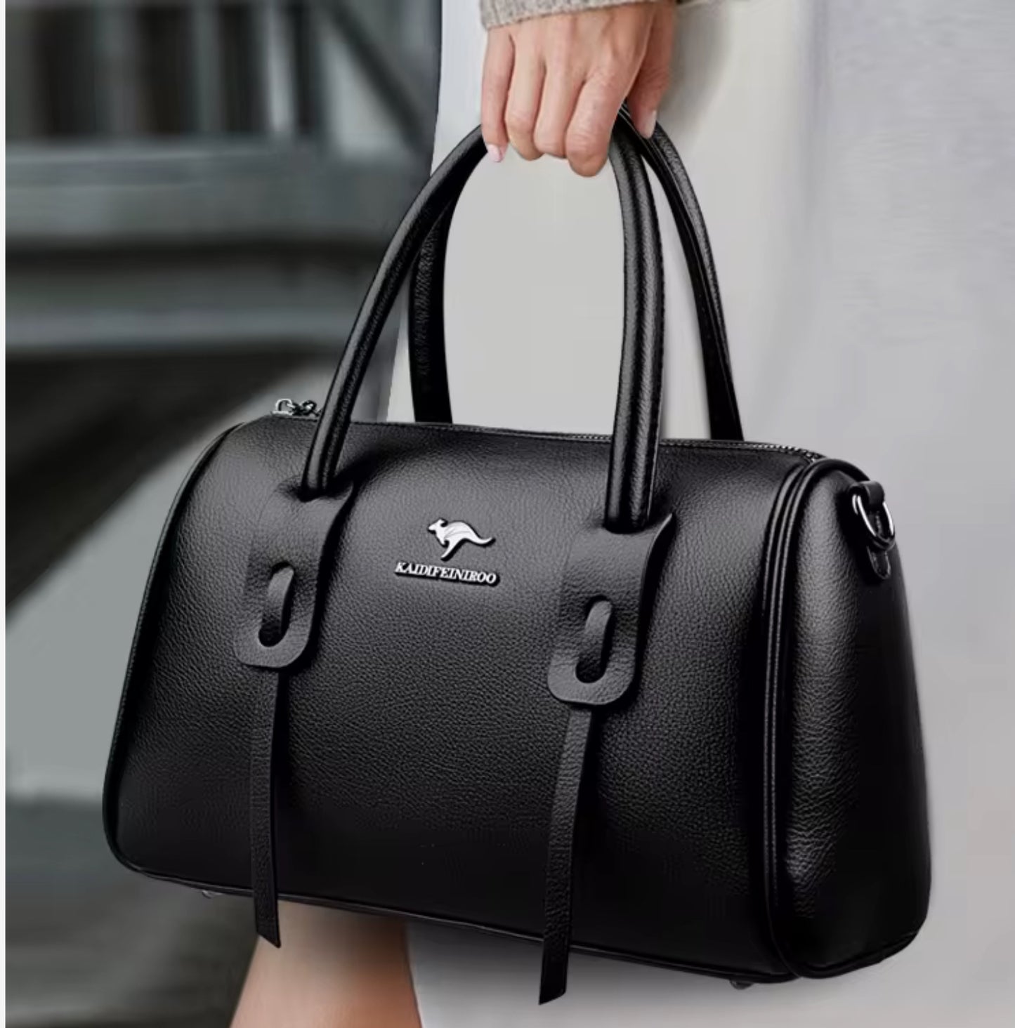 حقيبة يد جلد