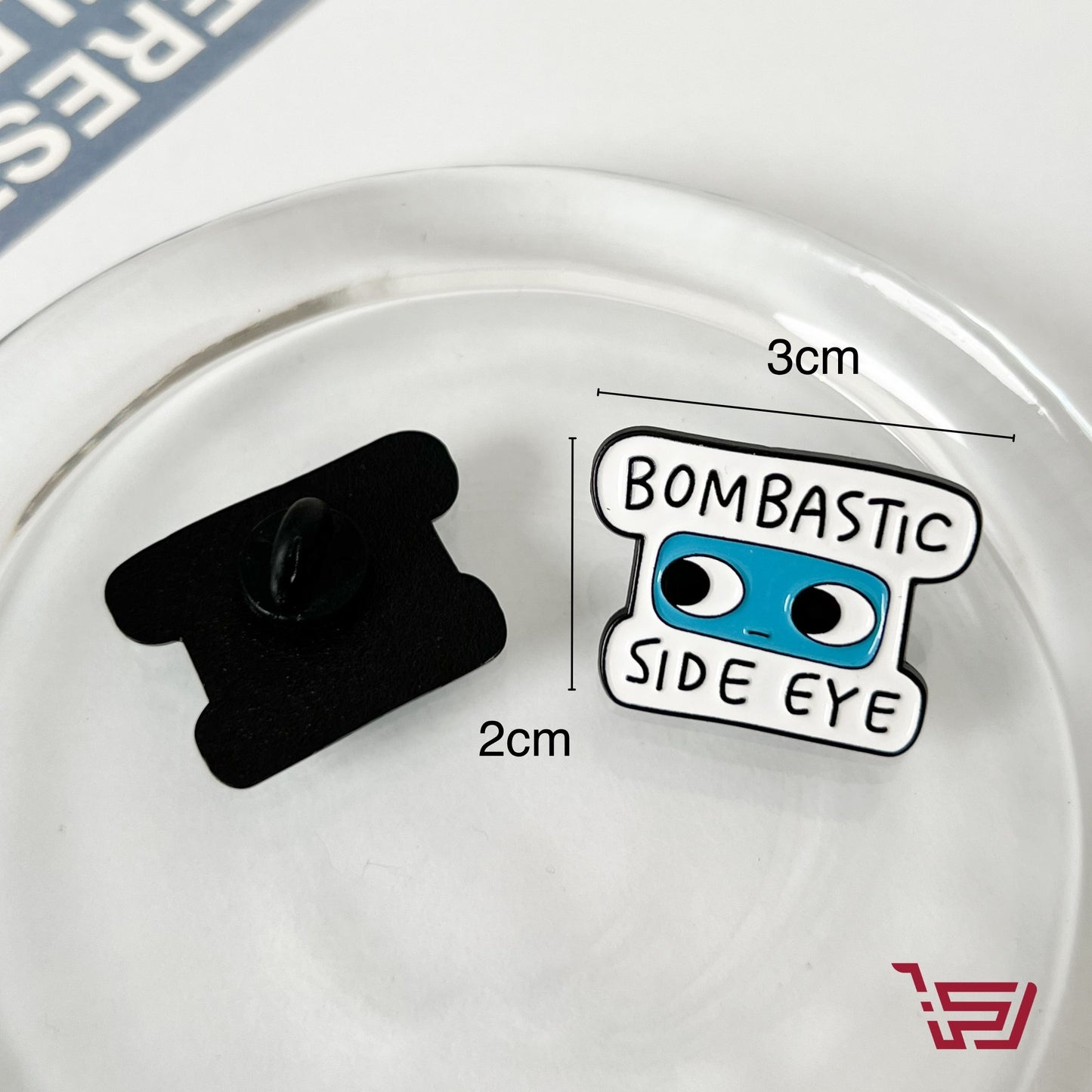 بروش bombastic side eye