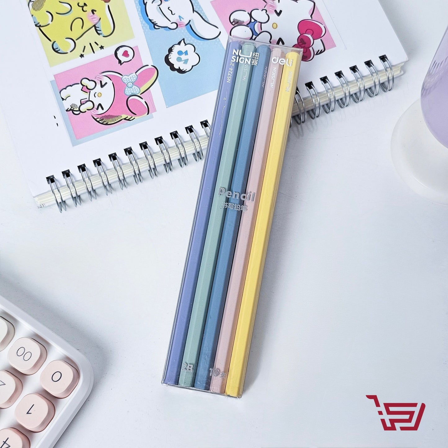 سيت اقلام رصاص ملونة