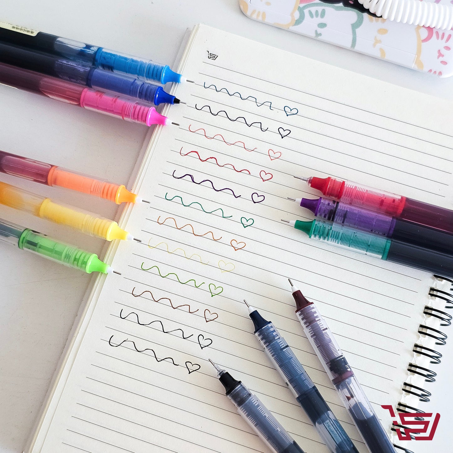 سيت اقلام جاف ملونة