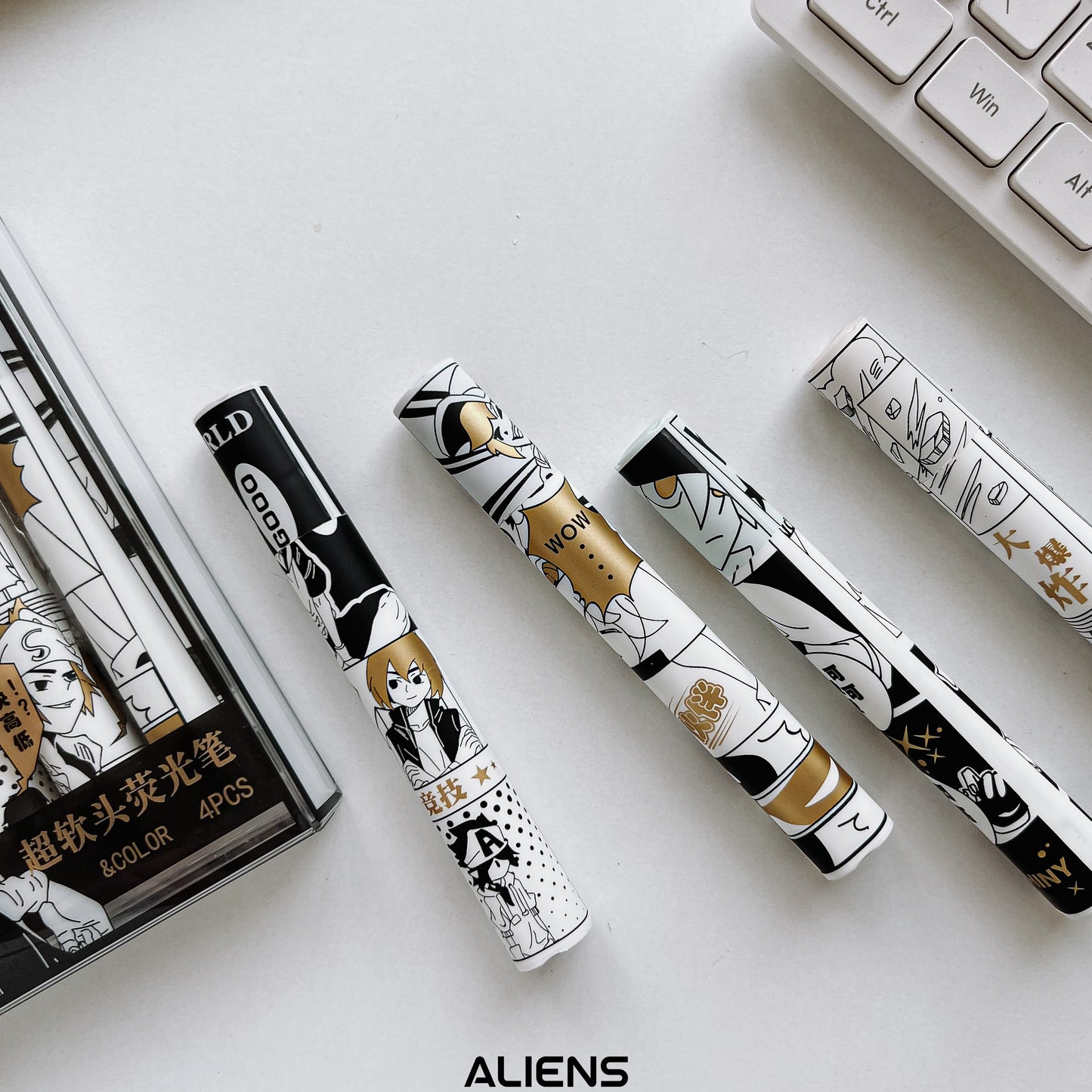 علبة اقلام هايلايت