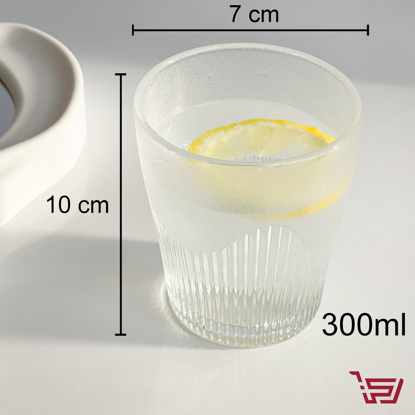 سيت وعاء و اكواب زجاجية