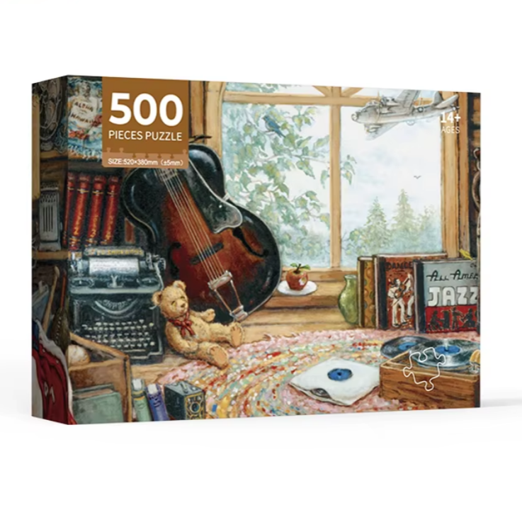 بازل تركيب الصور 500 قطعة