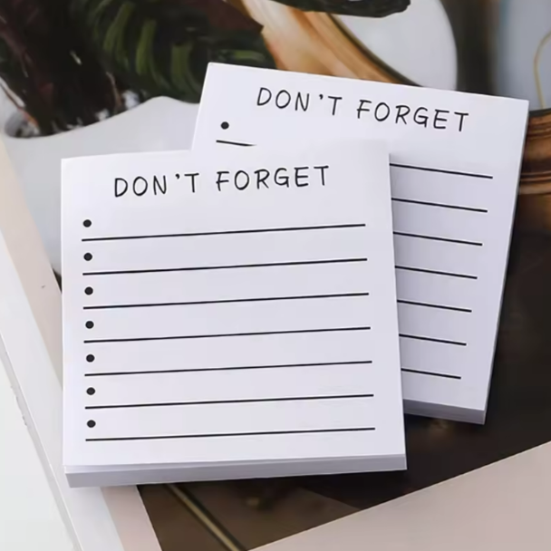 ستكي نوت DON'T FORGET