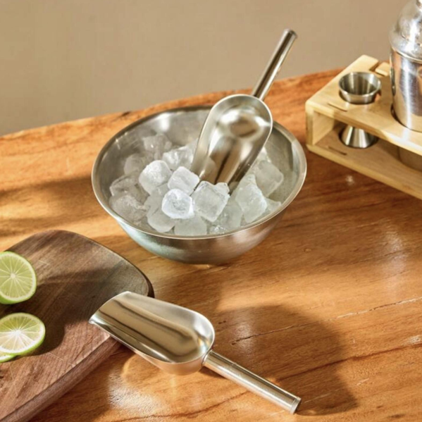 مغرفة ثلج معدينة