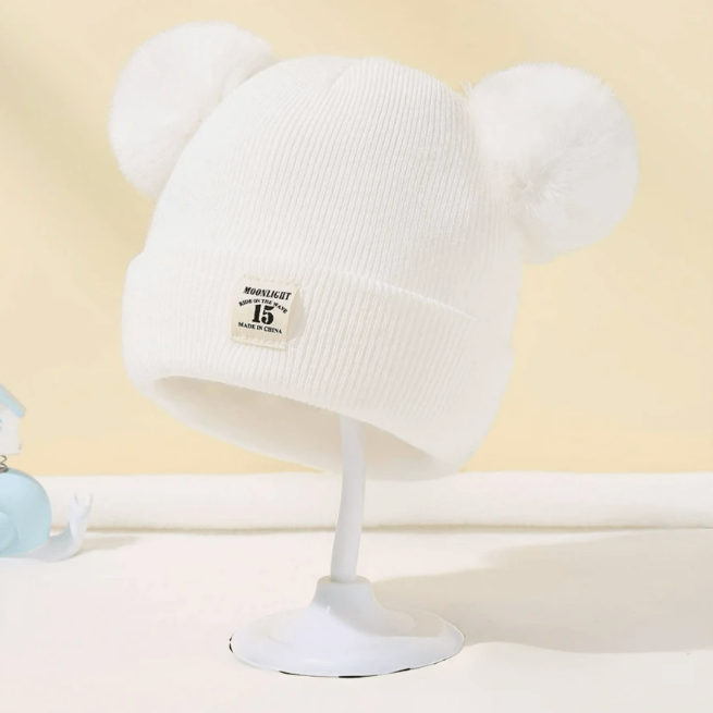 قبعة اطفال دب