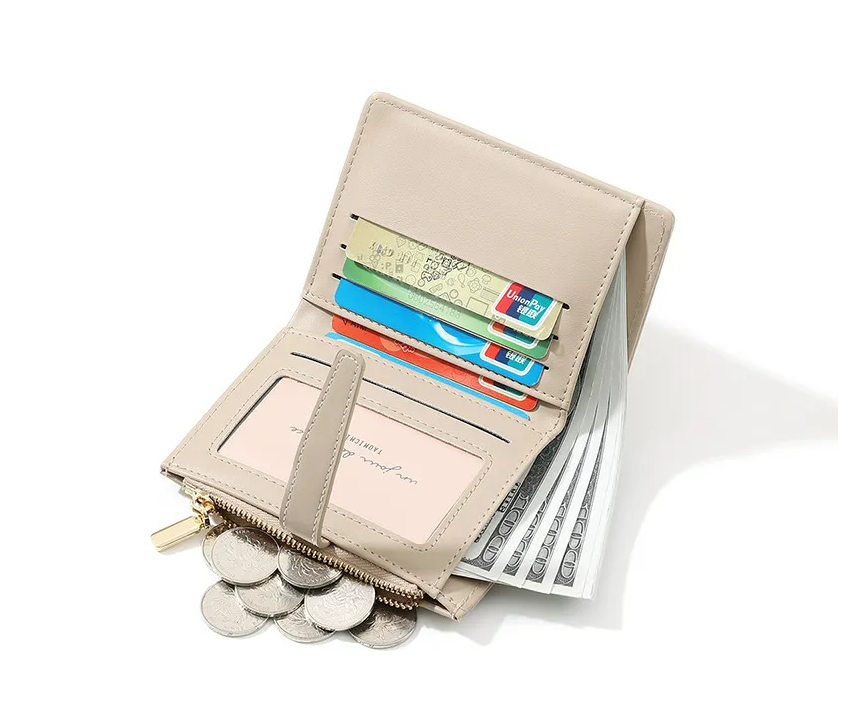 محفظة نقود بنقاشة كاروهات