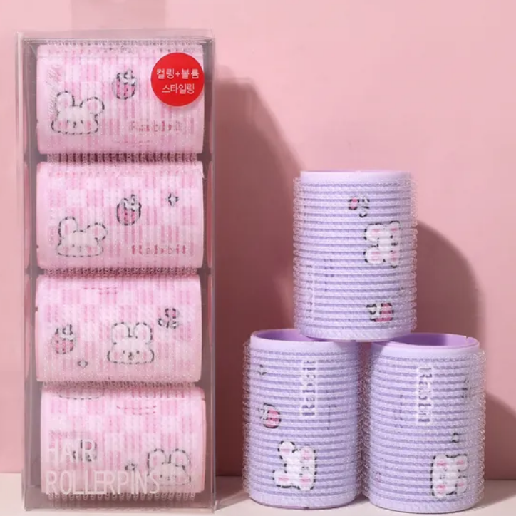 رولات شعر 4 قطع