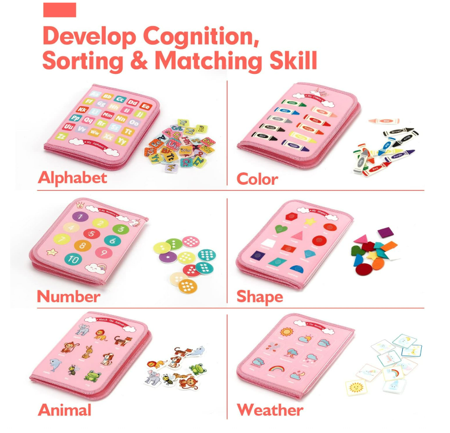 حقيبة اطفال تعليميةBusy Board