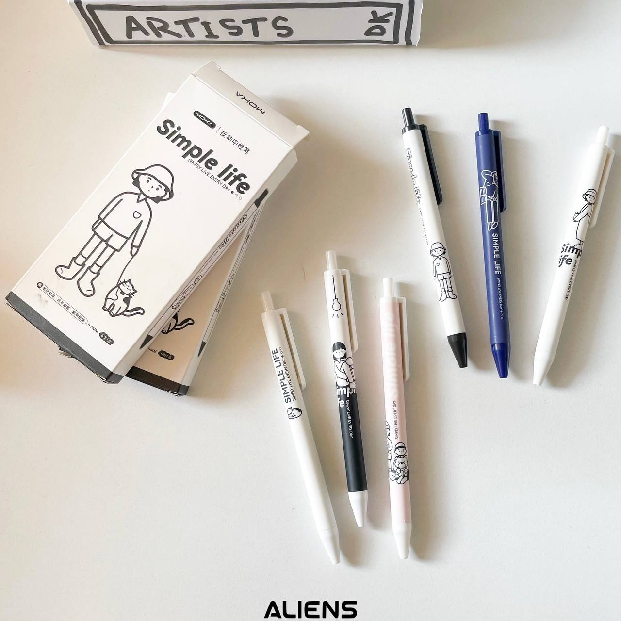 سيت اقلام simple life