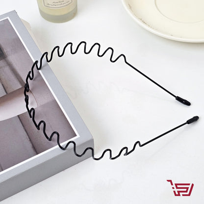 طوق شعر حديد مموج