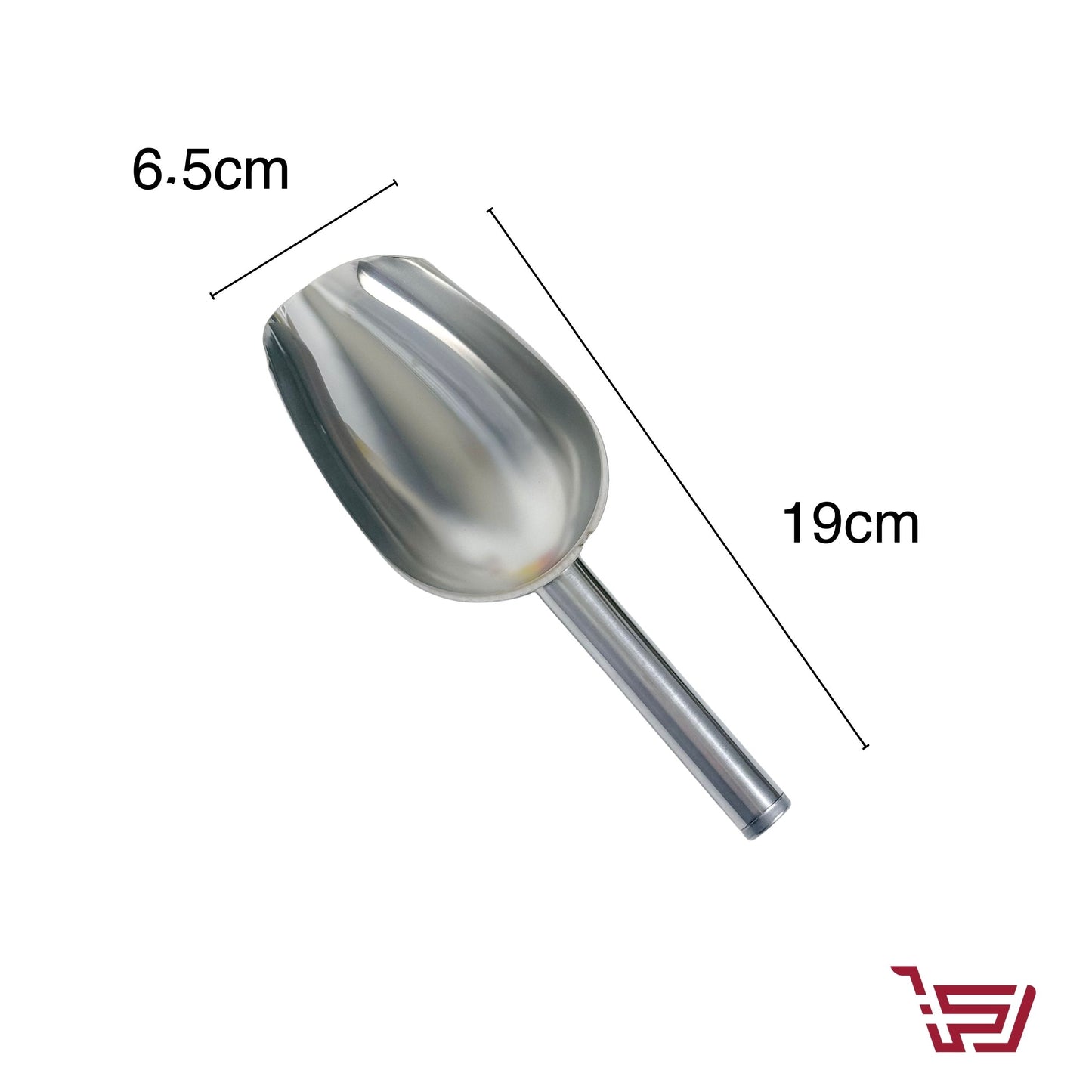 مغرفة ثلج معدينة