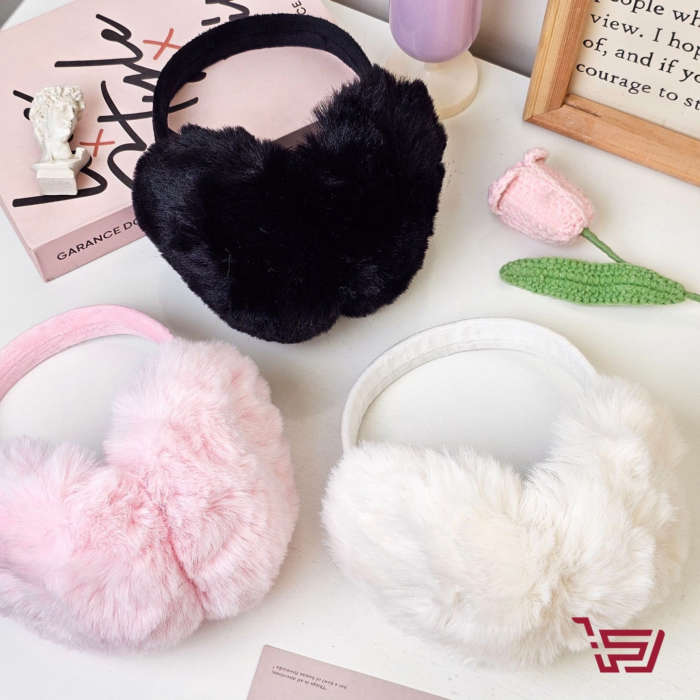 سدادة اذان فرو ناعمة