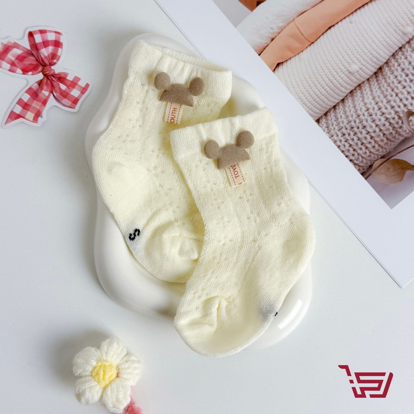 جواريب للأطفال الارنب