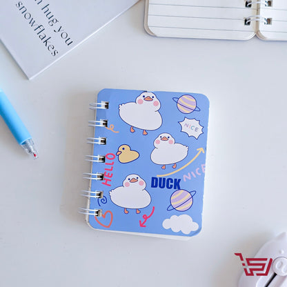 دفتر ملاحظات صغير البطة