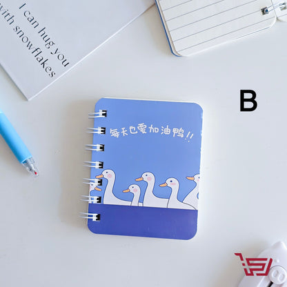 دفتر ملاحظات صغير البطة