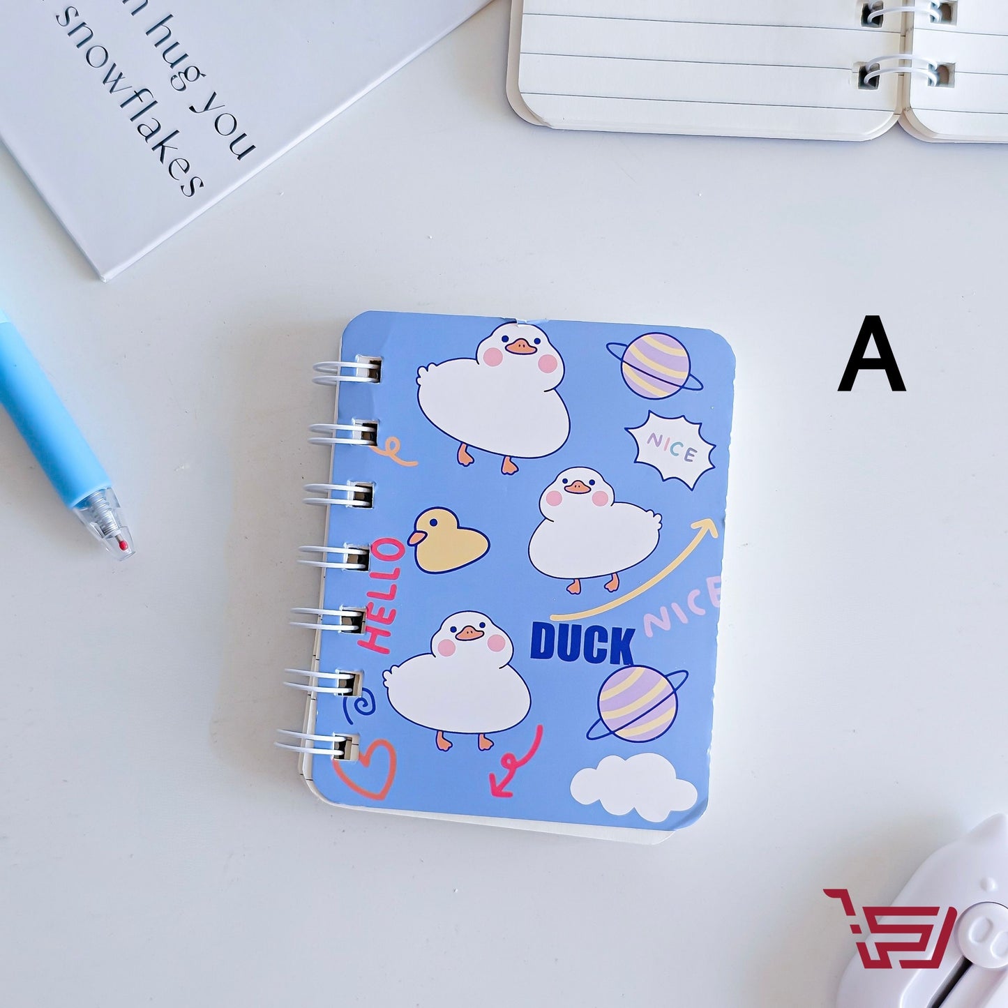 دفتر ملاحظات صغير البطة