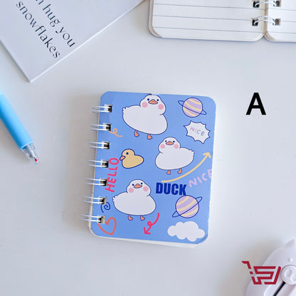 دفتر ملاحظات صغير البطة