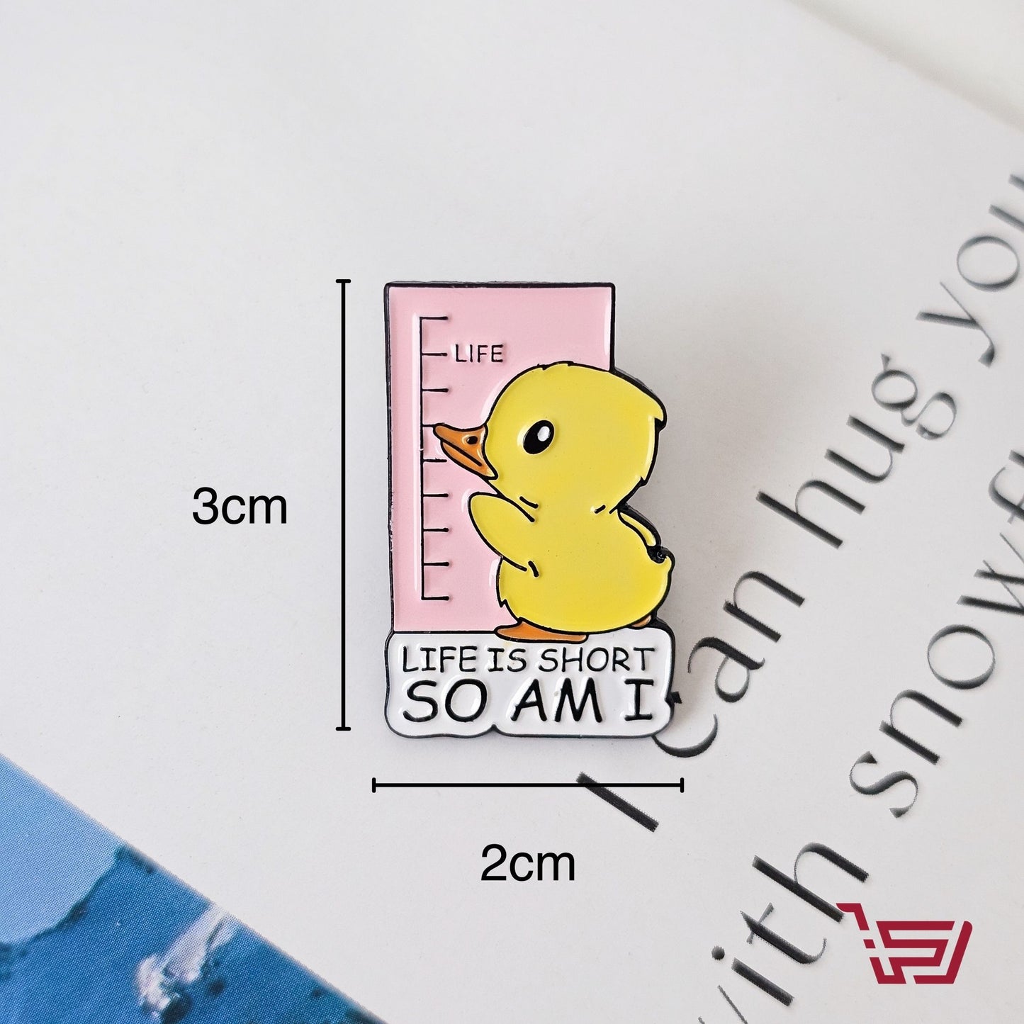 بروش البطة life is short