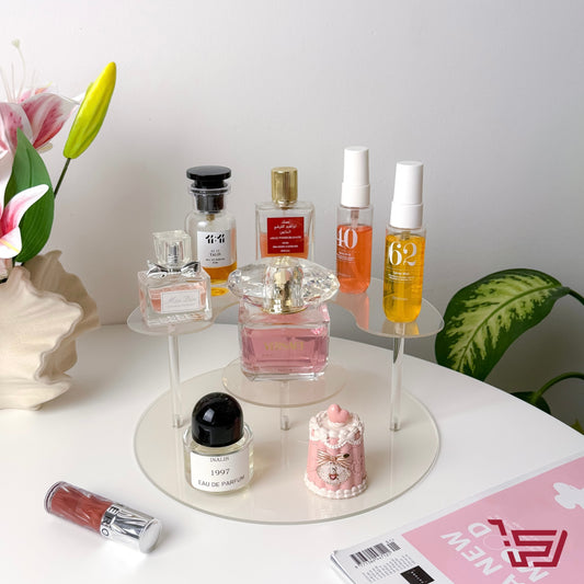 منظمات عرض عطور اكريلك شفافة