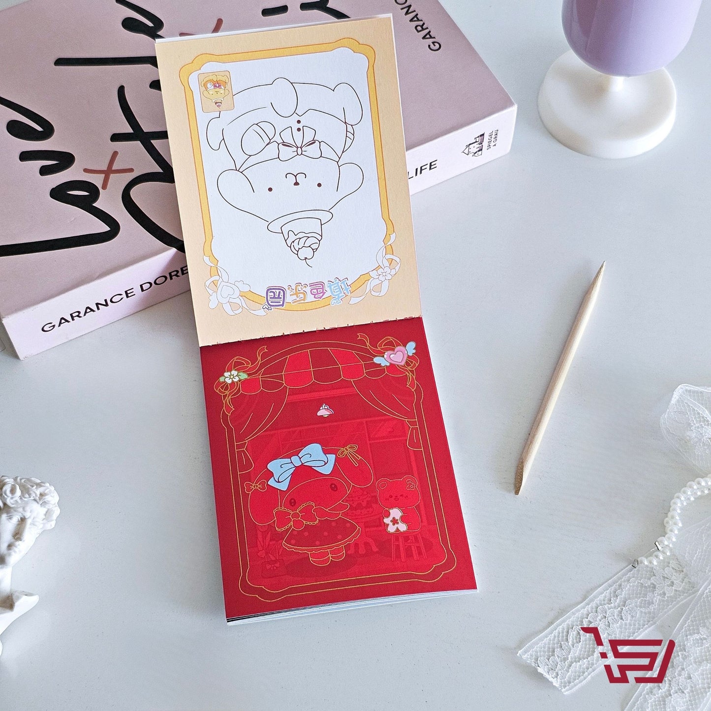 دفتر رسم سحري شخصيات  سانريو