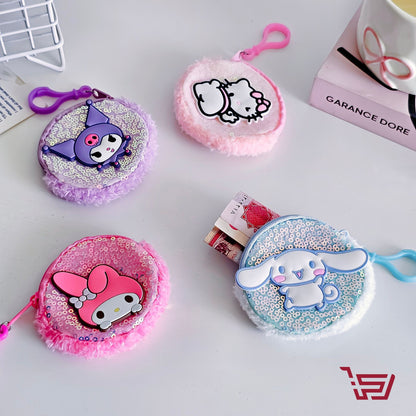 مدالية ومحفظة صغيرة بشخصيات سانريو