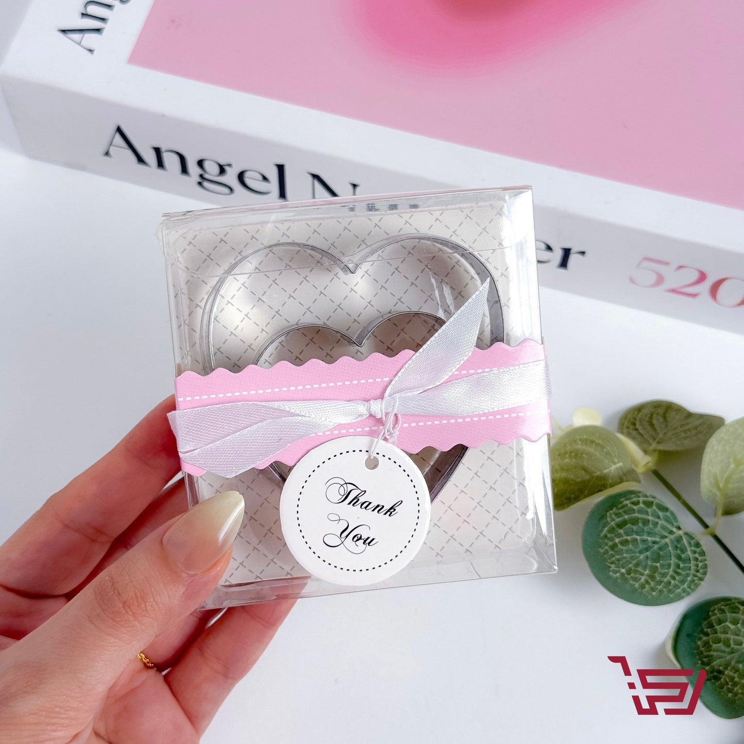 سيت قوالب كيك صغيرة قلوب