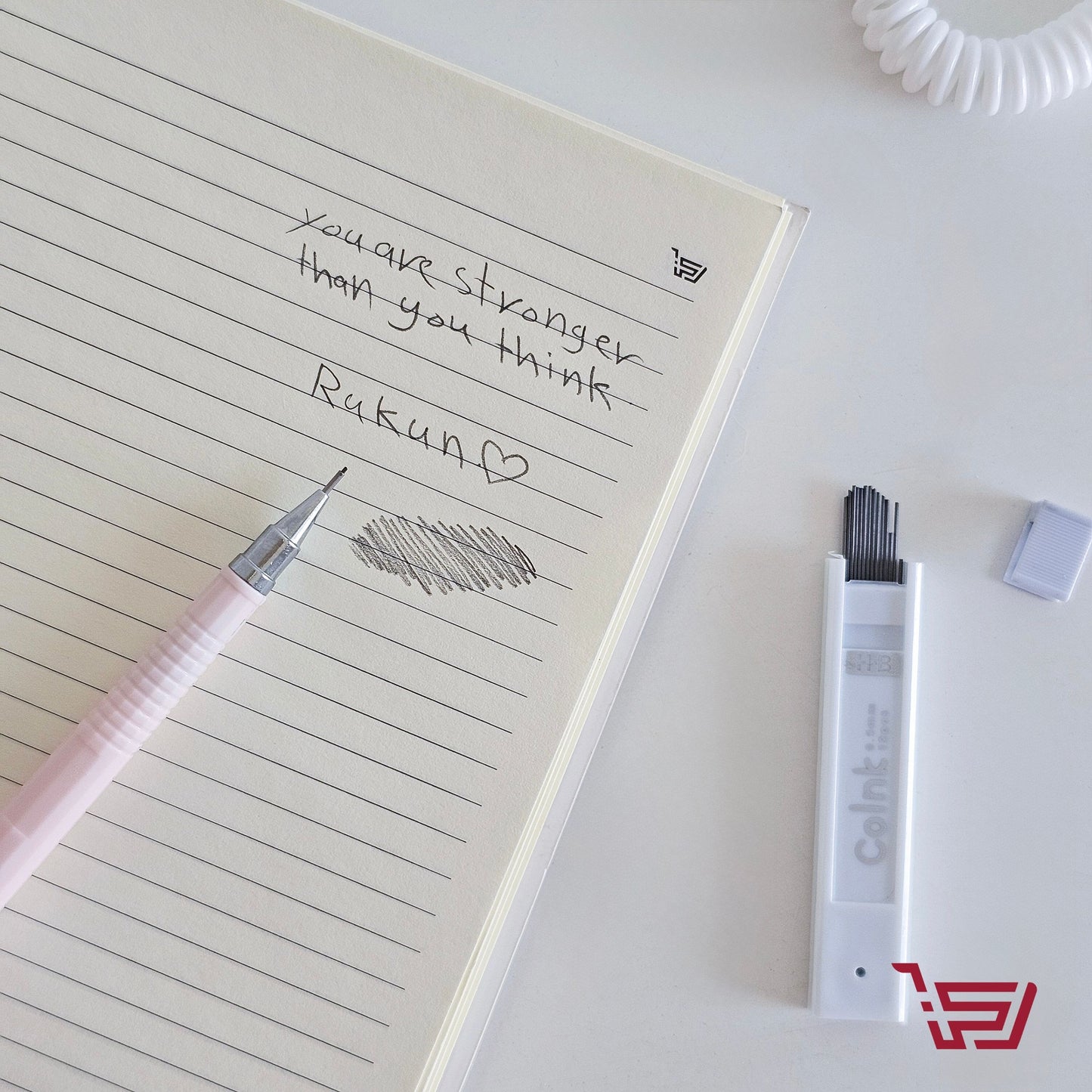 سيت قلم ميكانكي مع نبالات 0.5