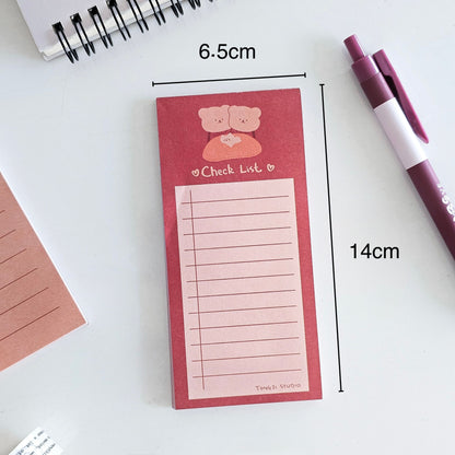 ورق ملاحظات الدب