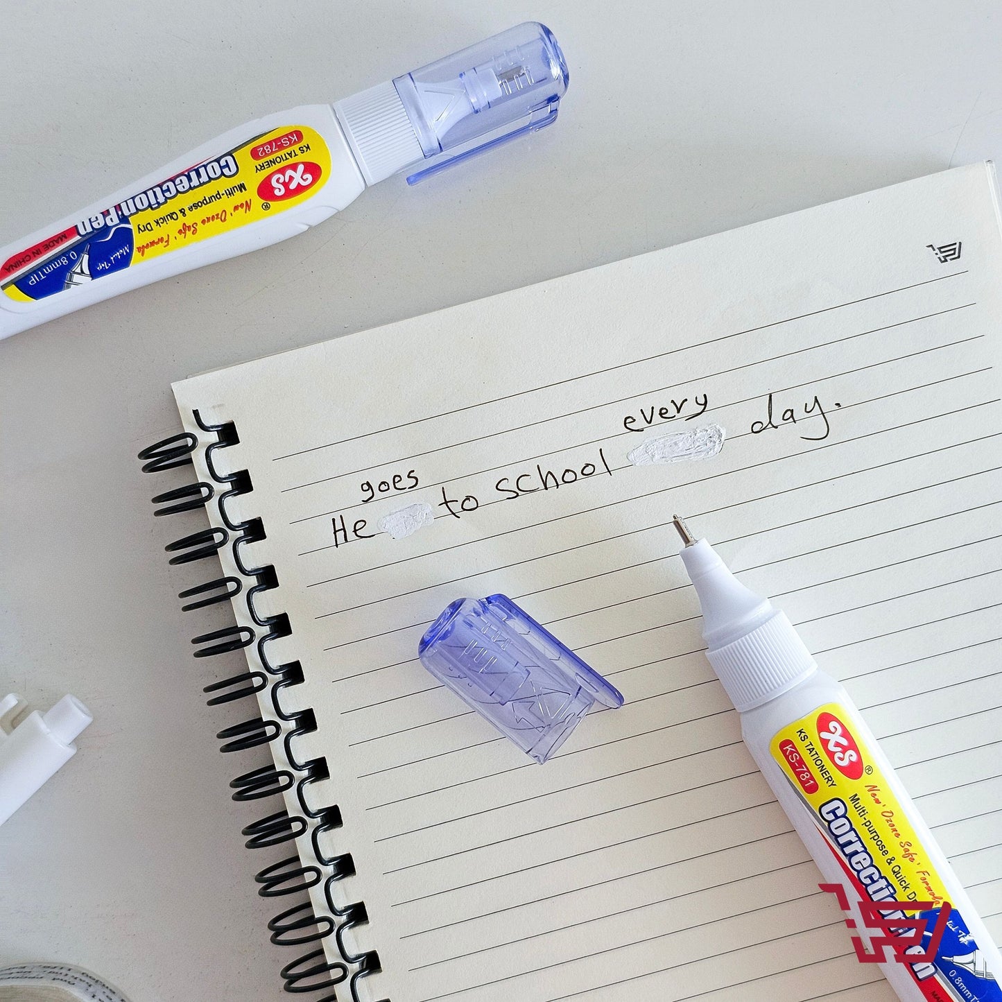 قلم سائل تصحيح