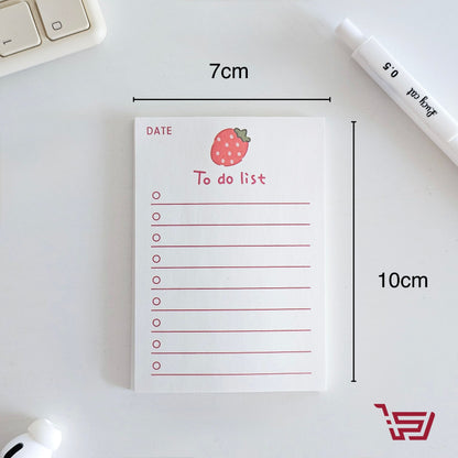 ورق ملاحظات مهام يومية  To Do List