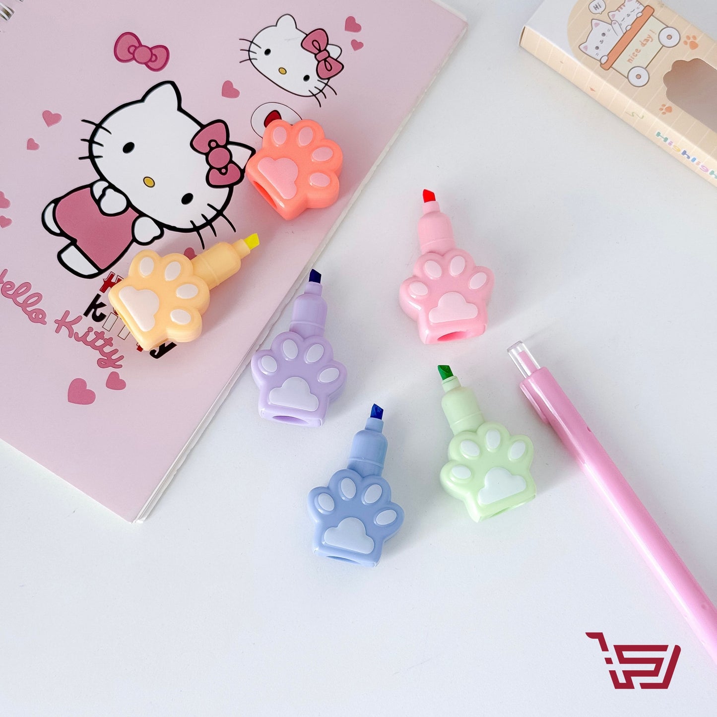 قلم هايلايت cat paw