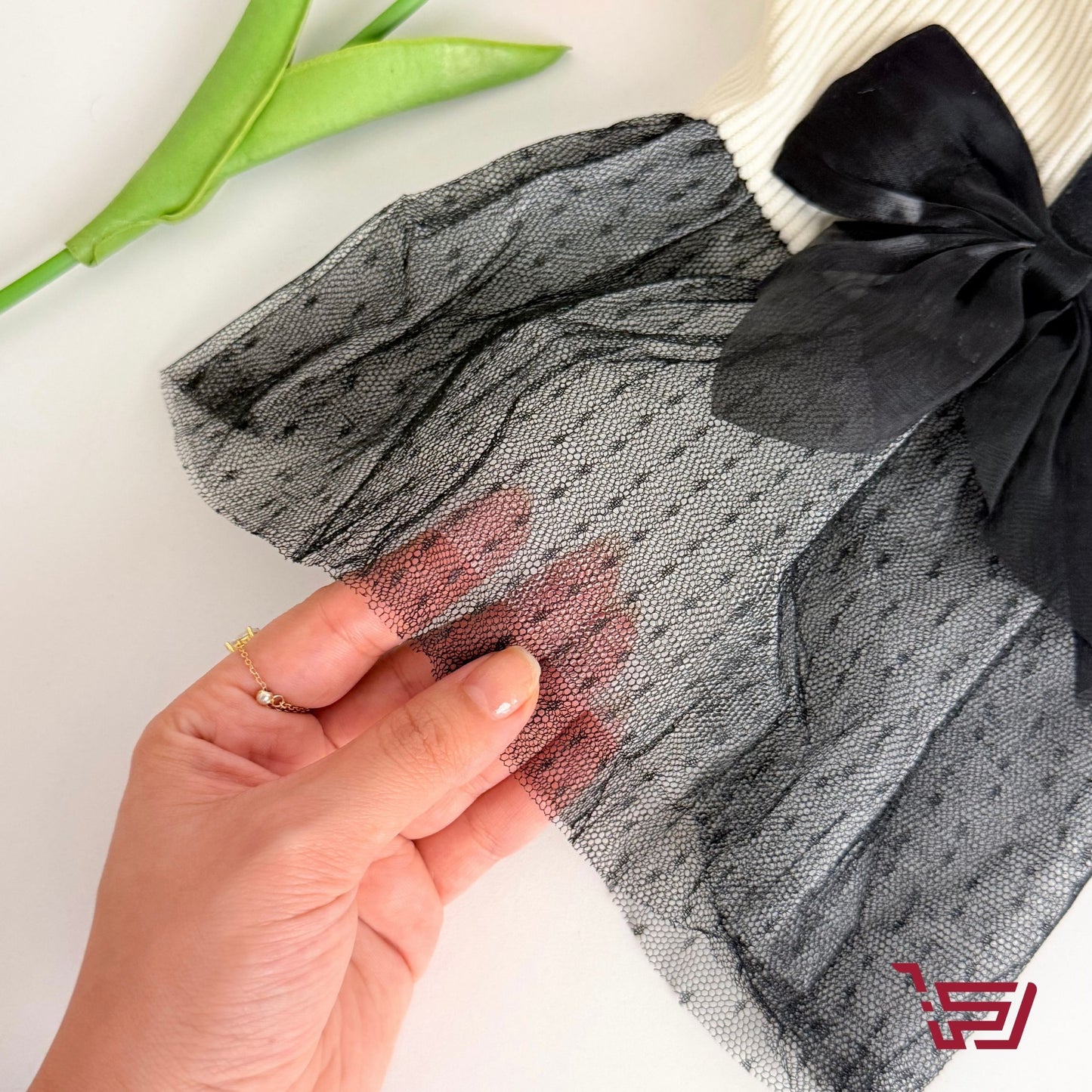 فستان قطط فيونكة