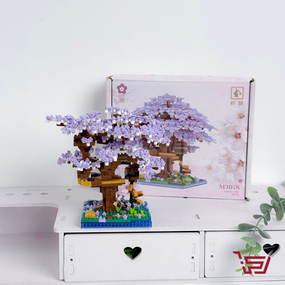 ليغو مكعبات بناء شجرة بونساي