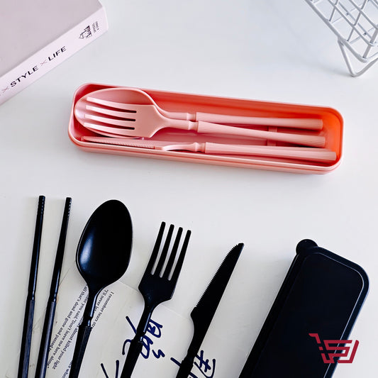 سيت ادوات طعام بلاستك