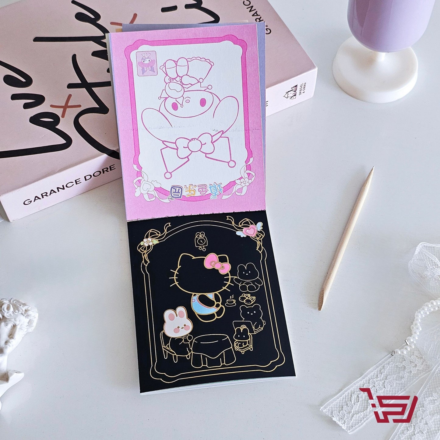 دفتر رسم سحري شخصيات  سانريو