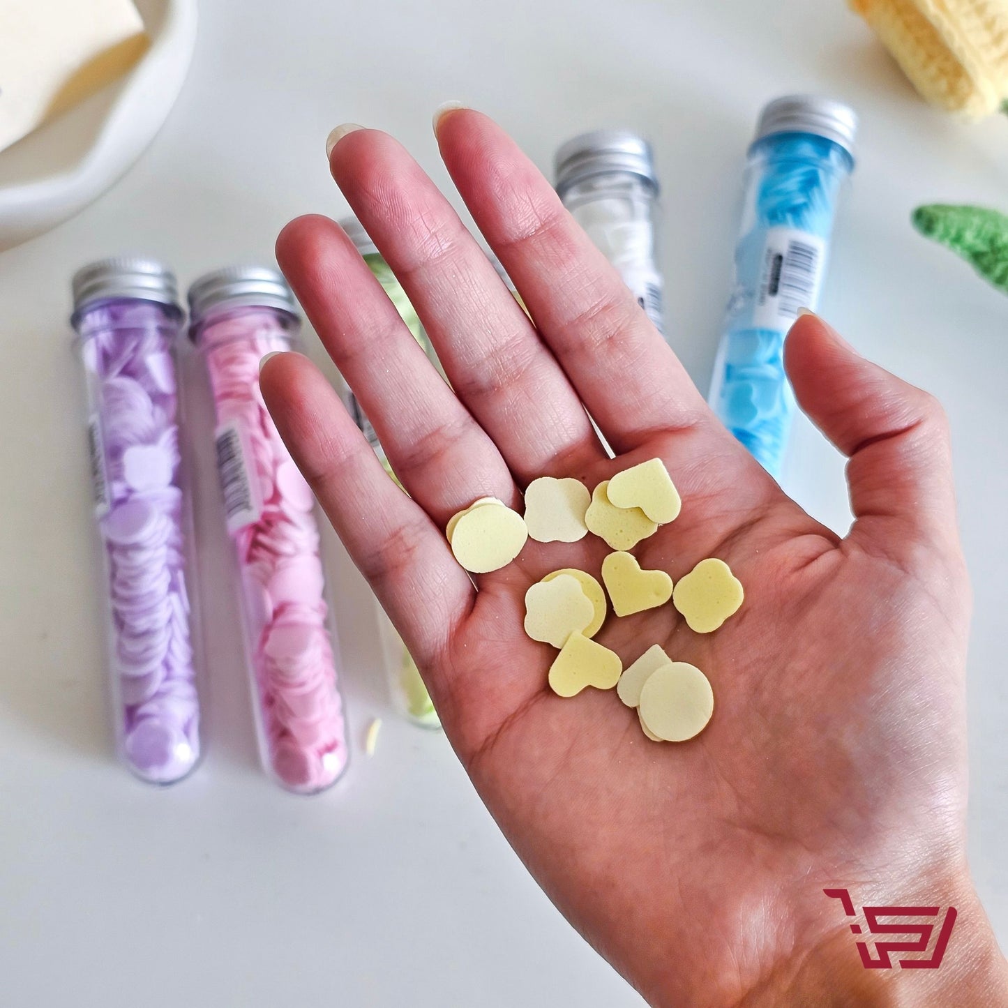 قطع صابون ورقية صغيرة شخصيات سانريو