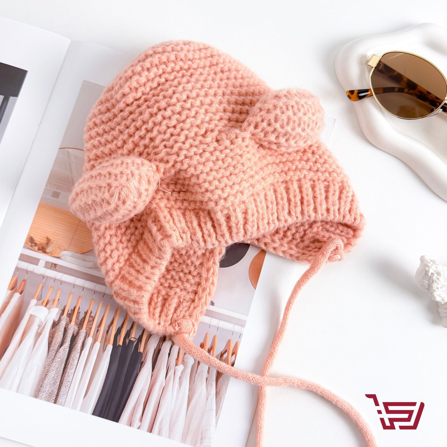 قبعة اطفال صوف