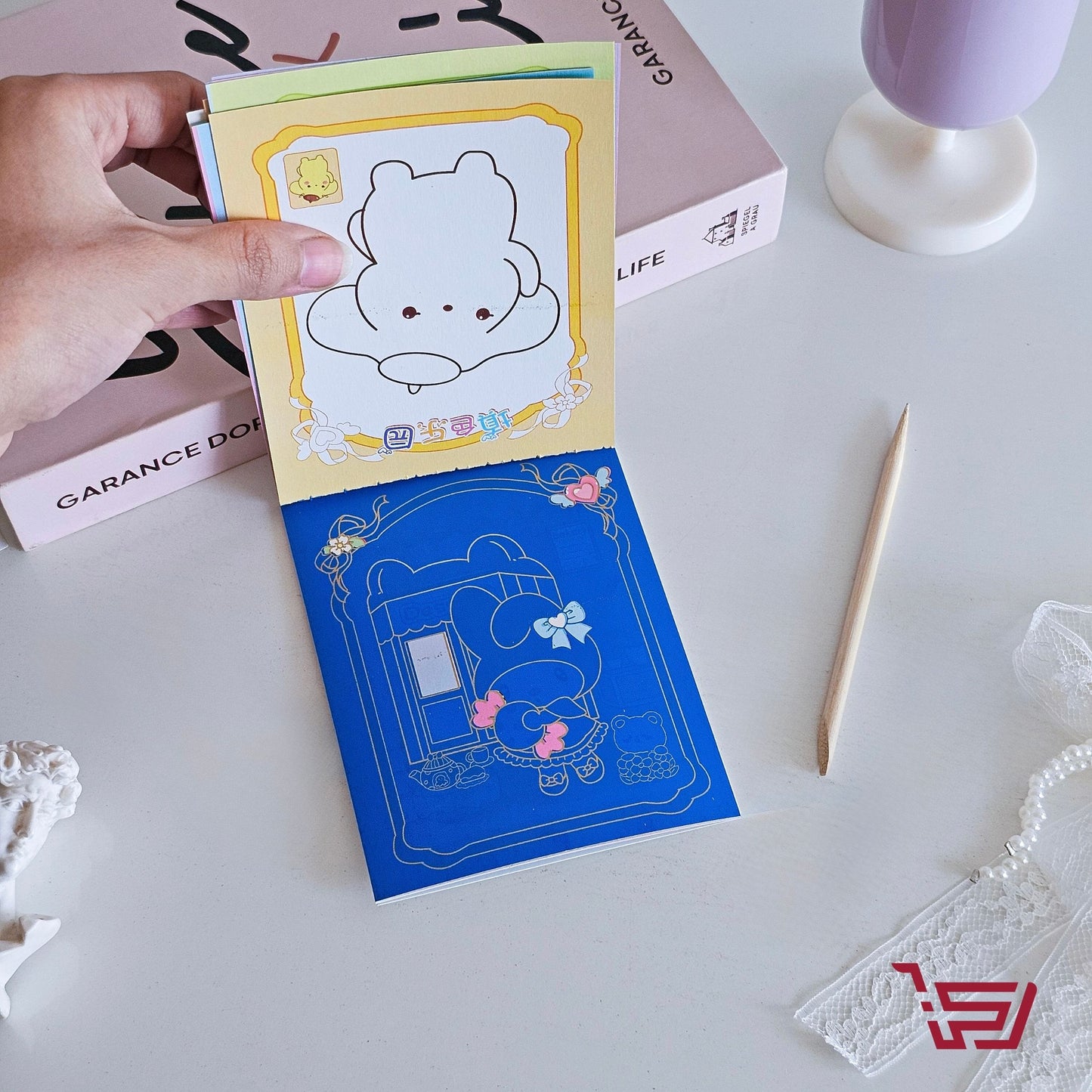 دفتر رسم سحري شخصيات  سانريو