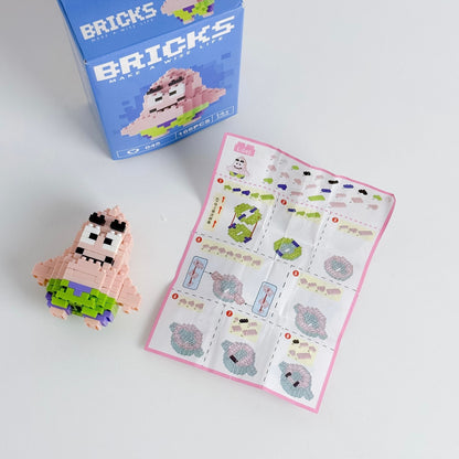 ليغو مكعبات بناء شخصيات كارتونية صغير