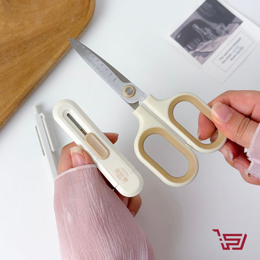 مقص متعدد الاستخدمات بشفرة مخفية