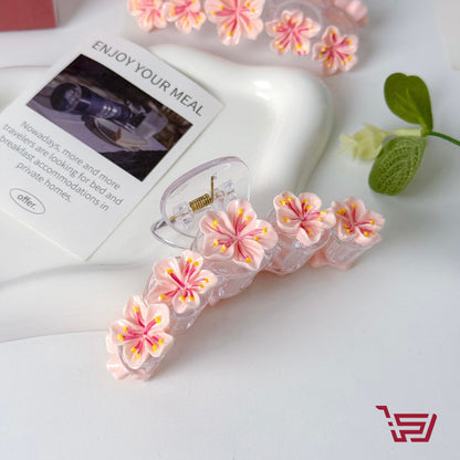 مشبك شعر زهرة الكرز