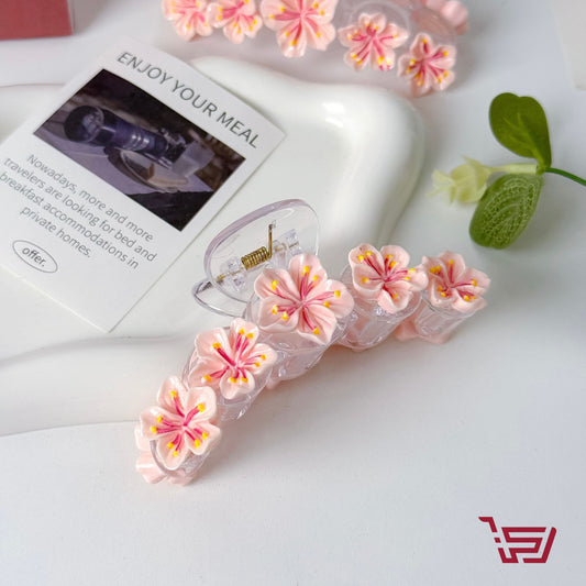 مشبك شعر زهرة الكرز